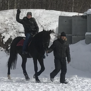 Говорящая лошадь в клубе "Бартель"